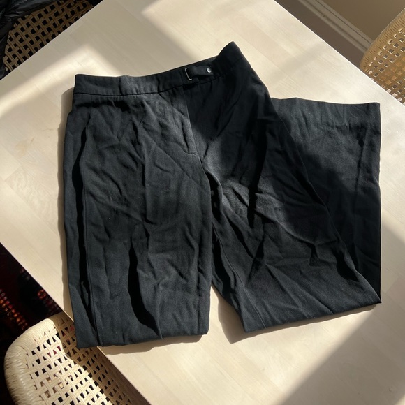 Black Cambio Vintage Trousers with Built In Belt - Picture 5 of 6